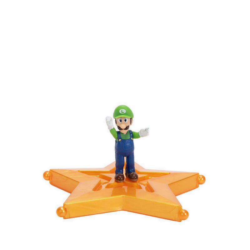 The Super Mario Galaxy Movie – 1.5” Figure with Star Accessory – Luigi - SM843245