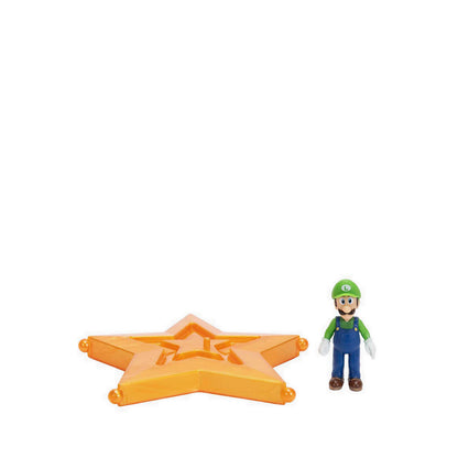 The Super Mario Galaxy Movie – 1.5” Figure with Star Accessory – Luigi - SM843245