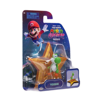 The Super Mario Galaxy Movie – 1.5” Figure with Basic Accessory – Yoshi - SM843246
