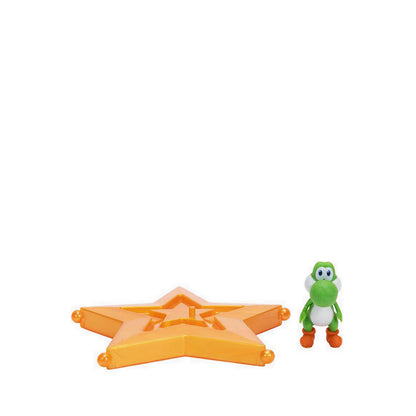 The Super Mario Galaxy Movie – 1.5” Figure with Basic Accessory – Yoshi - SM843246