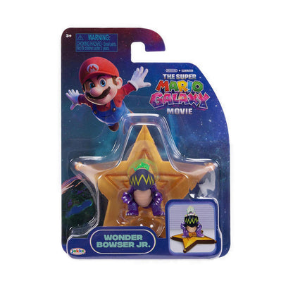 The Super Mario Galaxy Movie – 1.5” Figure with Star Accessory – Wonder Bowser Jr. - SM843249