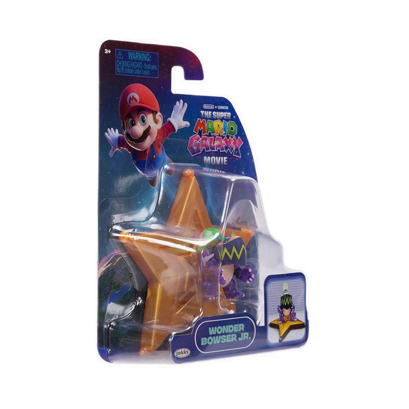 The Super Mario Galaxy Movie – 1.5” Figure with Star Accessory – Wonder Bowser Jr. - SM843249