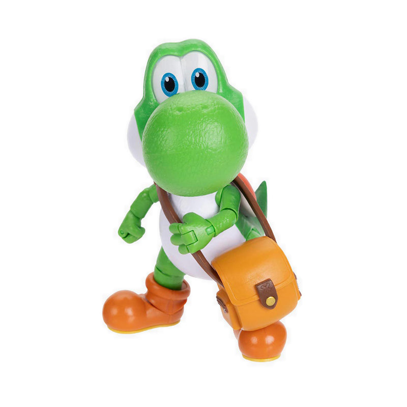 The Super Mario Galaxy Movie - 5” Figure Series – Yoshi Figure with Hat, Sunglasses, and Satchel Acc - SM8432514