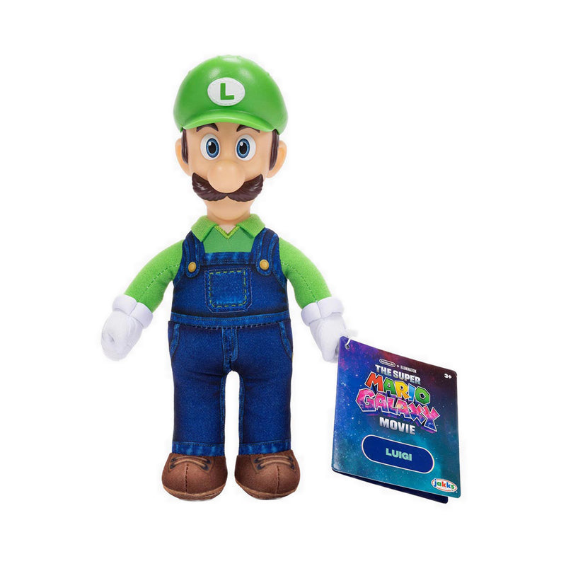 The Super Mario Galaxy Movie – 9" Plush – Luigi - SM843255
