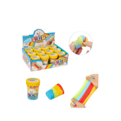 SlimeQ Rainbow Crystal Putty Ast - SMQ12547