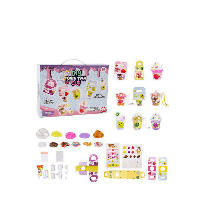 Slime Toys MilkTea Cup Slime Putty Playset - SMQL2506