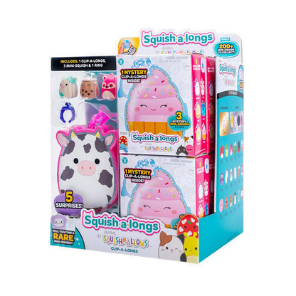 Squish A Longs Clip A Long Blind Assortmenr 12 Pack  - SQLSQAL0081