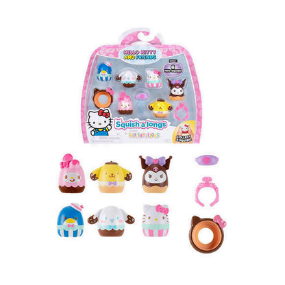 Squish A Longs Squish A Longs' Hello Kitty and Friends Figure Pack - SQLSQAL0115