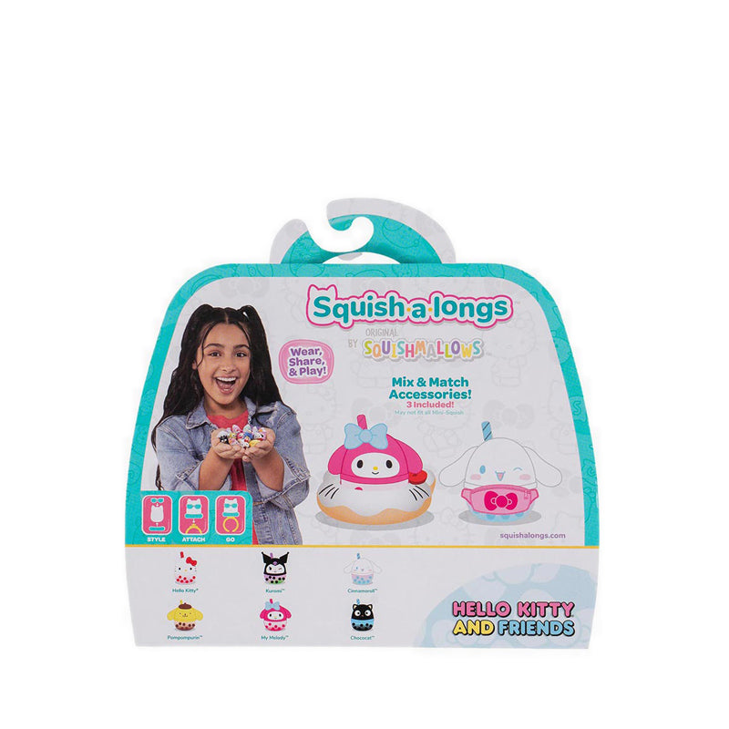 Squish A Longs Squish A Longs' Hello Kitty and Friends Figure Pack - SQLSQAL0115