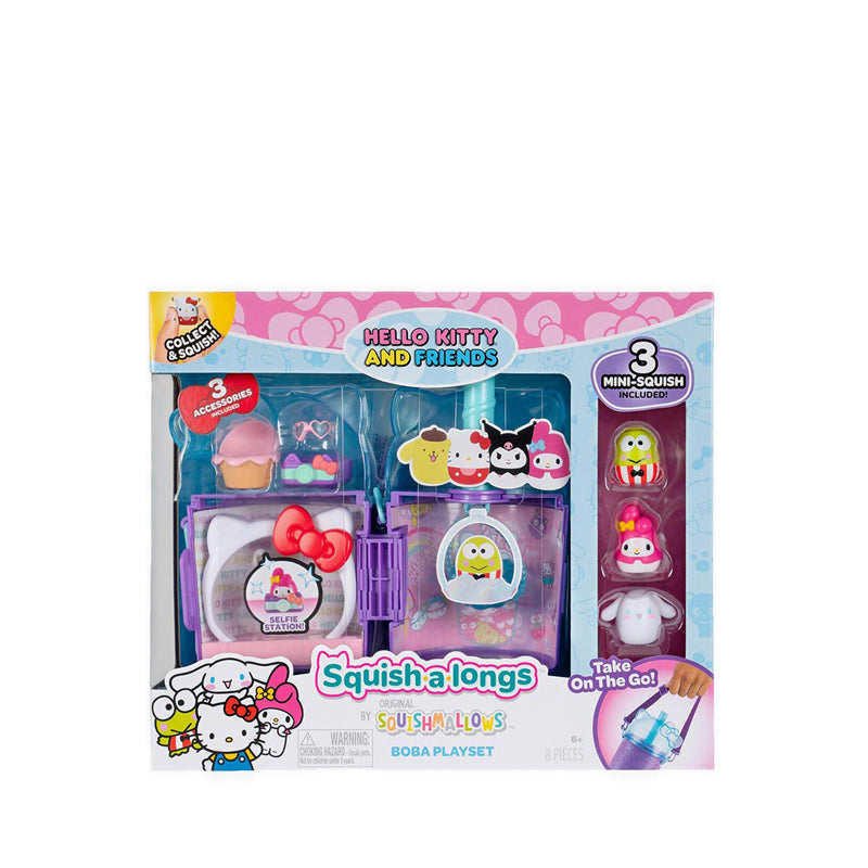 Squish A Longs Squish-a-longs Hello Kitty and Friends Boba Playset - SQLSQAL0120