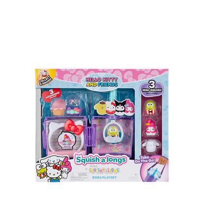 Squish A Longs Squish-a-longs Hello Kitty and Friends Boba Playset - SQLSQAL0120