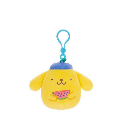 Jazwares Squishmallows Hello Kitty and Friends Clip-On Pompompurin Wave 25 - SQMSQSN00598