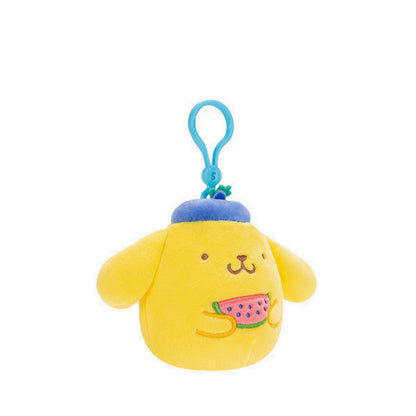 Jazwares Squishmallows Hello Kitty and Friends Clip-On Pompompurin Wave 25 - SQMSQSN00598