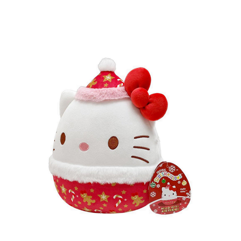 Squishmallows 8 Inch Hello Kitty & Friends Holiday Hello Kitty - SQMSQSN00773