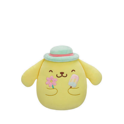 Squishmallows 8-Inch Hello Kitty & Friends Seize the Moment Pompompurin  - SQMSQSN01114