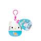 Squishmallows Wave 27 Clip On Plush Kawaii Hello Kity - SQMSQSN01322