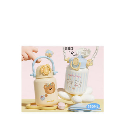 Cute Cartoon Design Tumbler 550ML - TBEB-2050