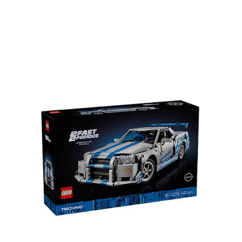 LEGO® Technic 2 Fast 2 Furious Nissan Skyline GT-R (R34) Car - 42210