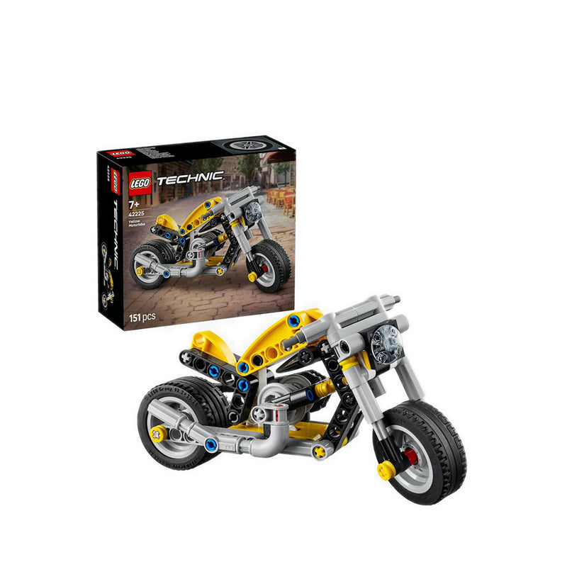 LEGO® Technic™ Yellow Motorcycle - 42225