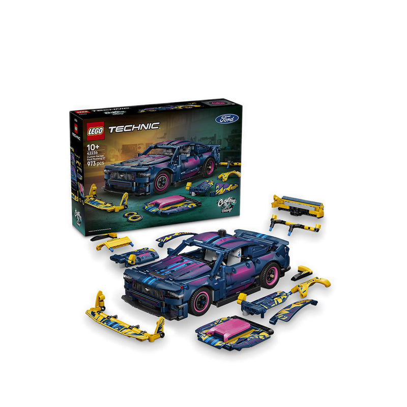 LEGO® Technic Custom Garage Ford Mustang GT Car - 42236