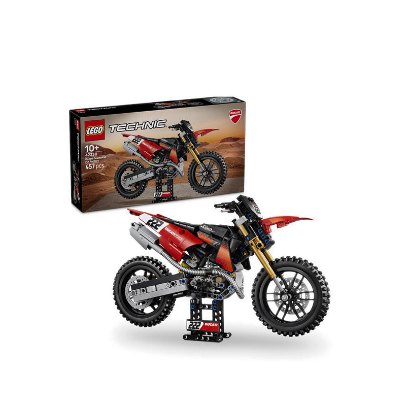 LEGO® Technic™ Ducati Desmo450 MX Factory Motorcycle - 42238
