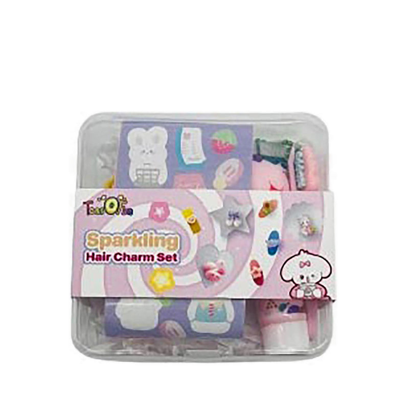 TONS O'FUN DIY SPARKLING HAIR CHARM BOX B - TFINXB013