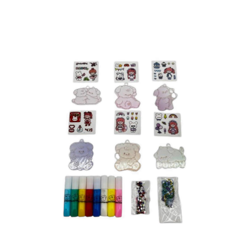 TONS O'FUN DIY CRYSTAL GLUE PAINTING - TFINXB220