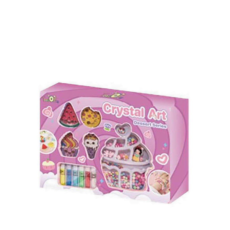 TONS O'FUN DIY DESSERT CRYSTAL GLUE PAINTING SET - TFINXB286