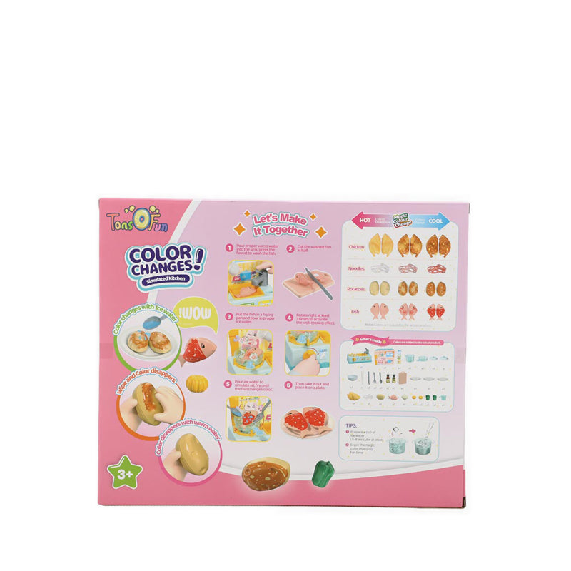 TONS O'FUN KITCHEN COLOR CHANGING PLAYSET  - TFNHW25059729