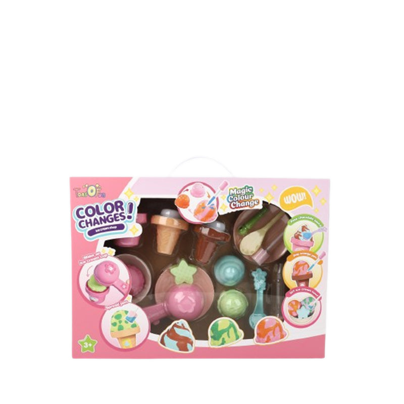 TONS O'FUN COLOR CHANGE ICE CREAM SET - TFNHW26101006