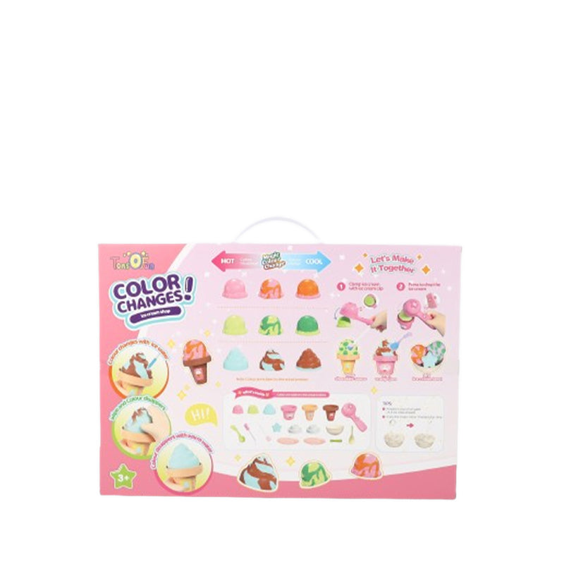 TONS O'FUN COLOR CHANGE ICE CREAM SET - TFNHW26101006