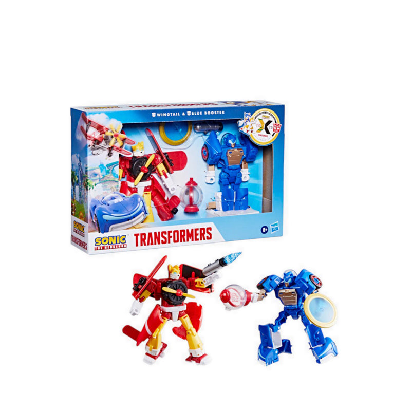 TRA Collab Sonic the Hedgehog Wingtail and Blue Booster - TFOG0713