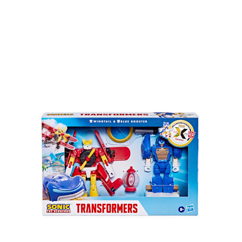 TRA Collab Sonic the Hedgehog Wingtail and Blue Booster - TFOG0713