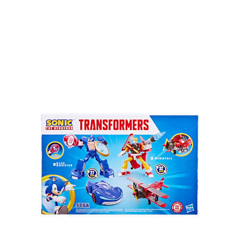 TRA Collab Sonic the Hedgehog Wingtail and Blue Booster - TFOG0713