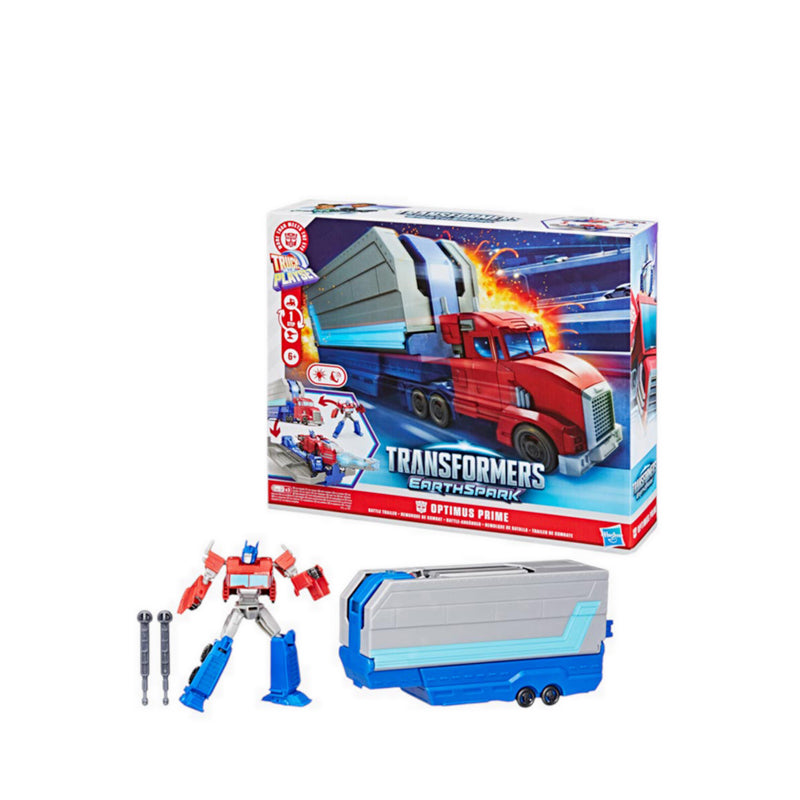 Transformers EarthSpark Optimus Prime Battle Trailer - TFOG0750