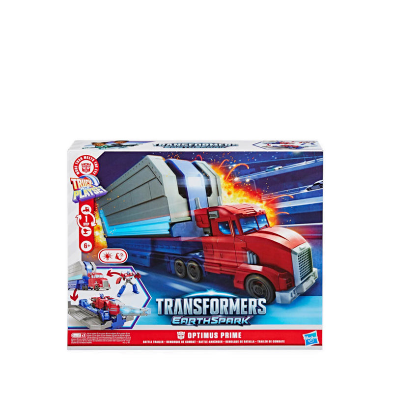 Transformers EarthSpark Optimus Prime Battle Trailer - TFOG0750