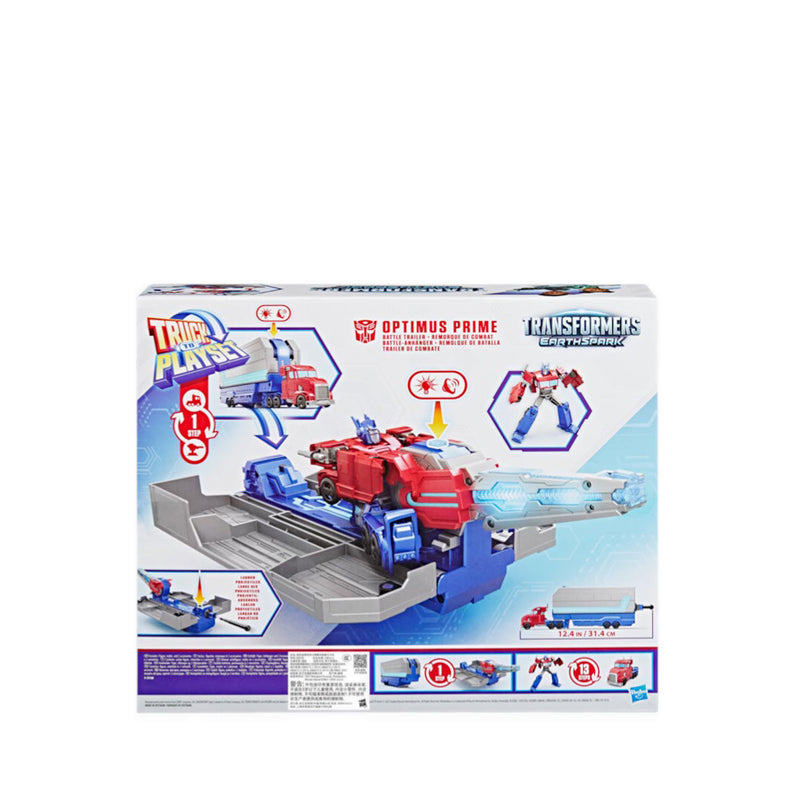 Transformers EarthSpark Optimus Prime Battle Trailer - TFOG0750