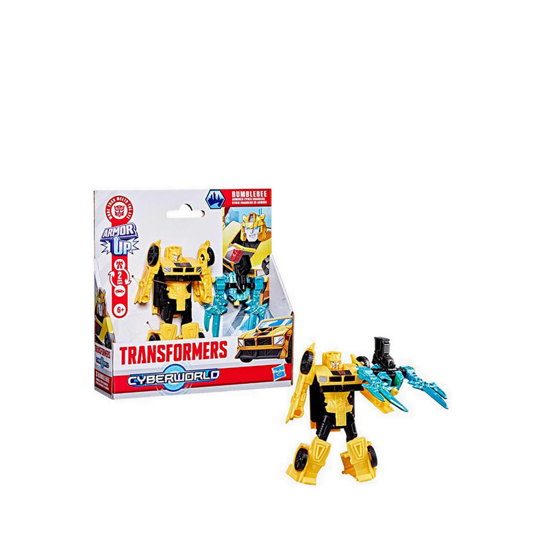 Transformers CYBERWORLD Bumblebee Armored Cyber Changers  - TFOG1045