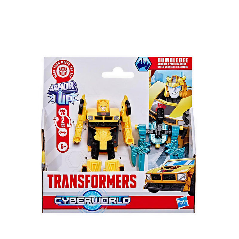 Transformers CYBERWORLD Bumblebee Armored Cyber Changers  - TFOG1045