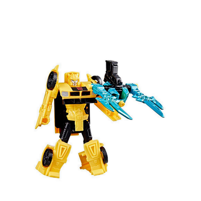 Transformers CYBERWORLD Bumblebee Armored Cyber Changers  - TFOG1045