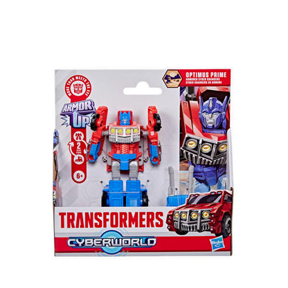 TRA CYBERWORLD Optimus Prime Armored Cyber Changers  - TFOG1054