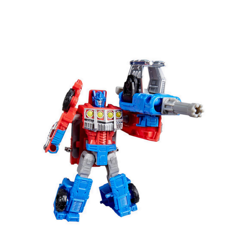 TRA CYBERWORLD Optimus Prime Armored Cyber Changers - TFOG1054