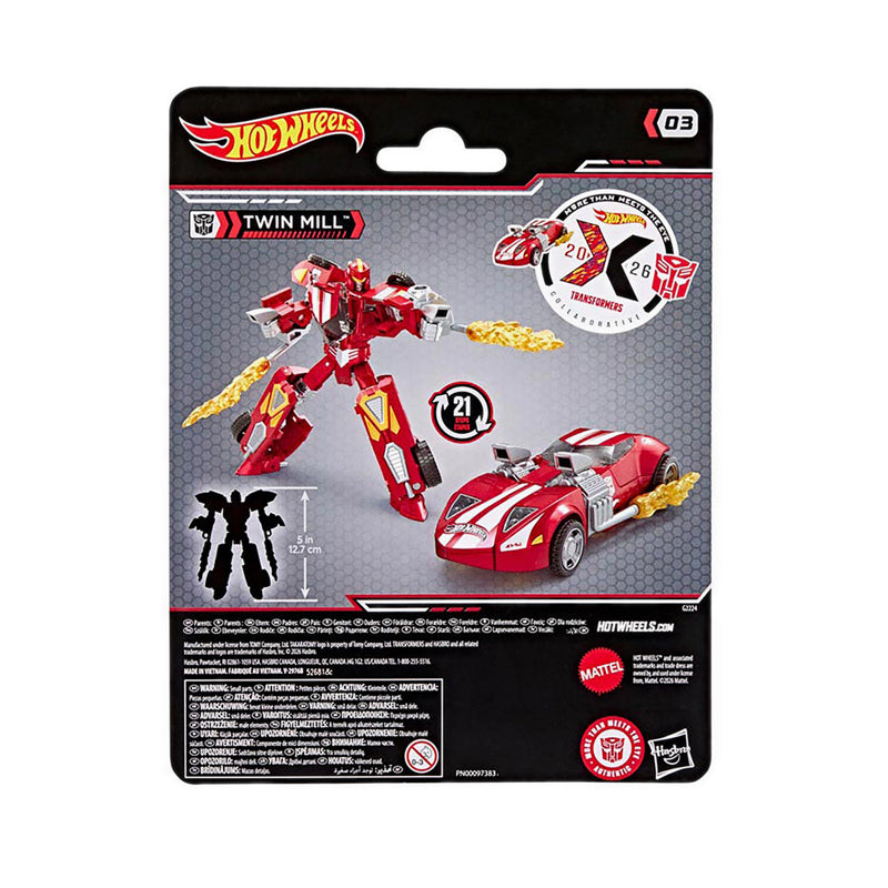 Transformers Collab Hot Wheels x Transformers Twin Milla - TFOG2224