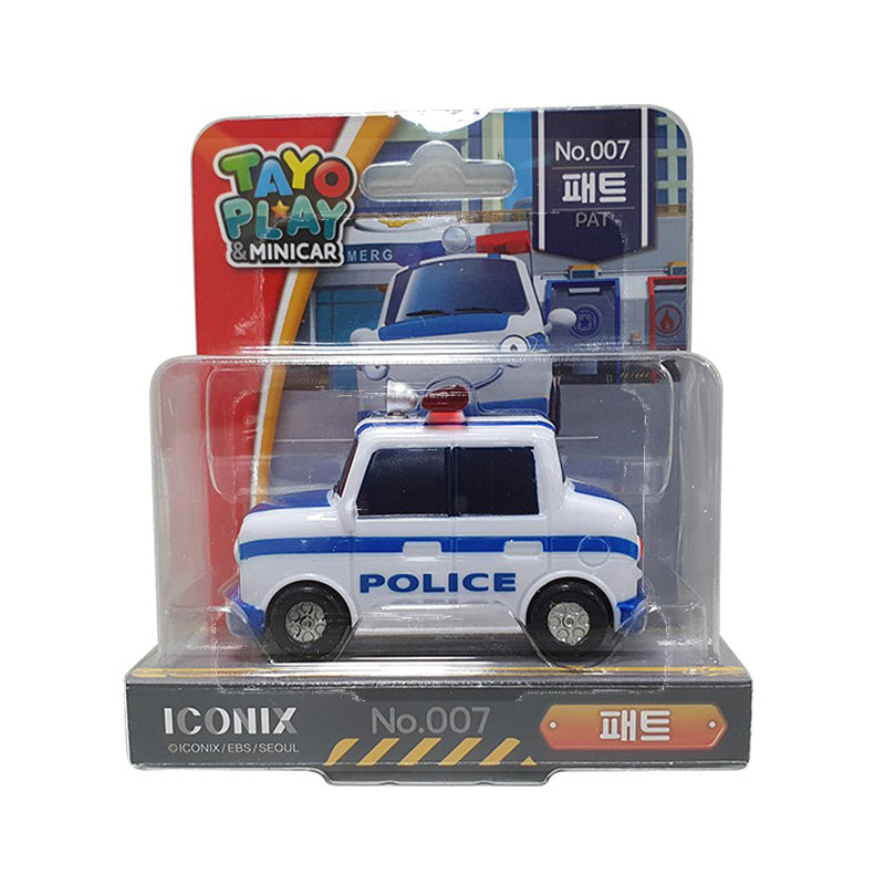 TAYO MINI FRIENDS PAT - POLICE  20020007