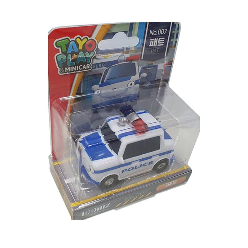 TAYO MINI FRIENDS PAT - POLICE  20020007