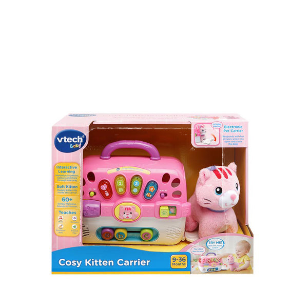 Vtech Cosy Kitten Carrier, W/Kitten -VTE80-191503 – Kidzstation