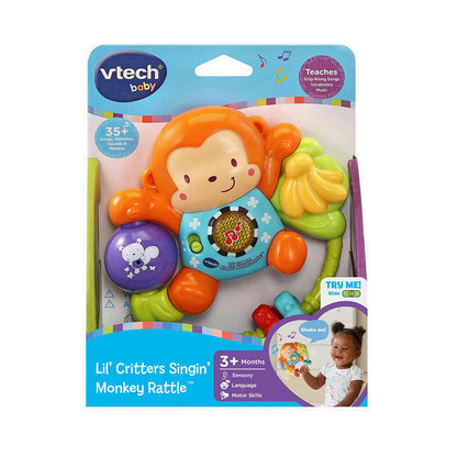 VTECH Lil' Critters Singin' Monkey Rattle - VTE80-508300