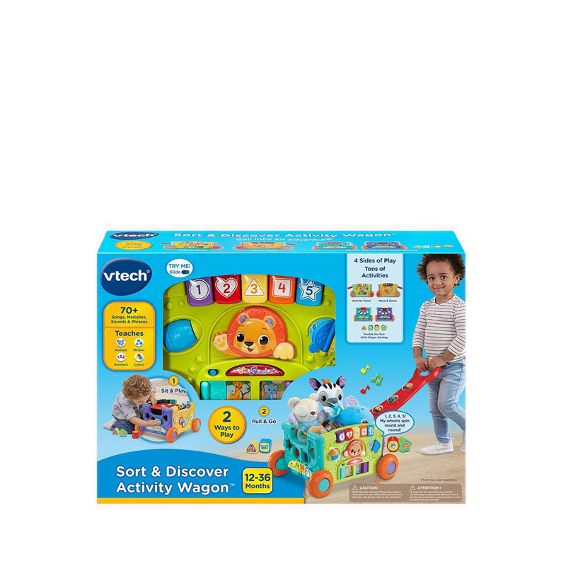 VTECH SORT & DISCOVER ACTIVITY WAGON (VTUS) - VTE80-568500