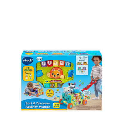 VTECH SORT & DISCOVER ACTIVITY WAGON (VTUS) - VTE80-568500