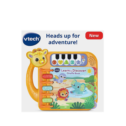 VTECH Learn & Discover Giraffe Book - VTE80-578203